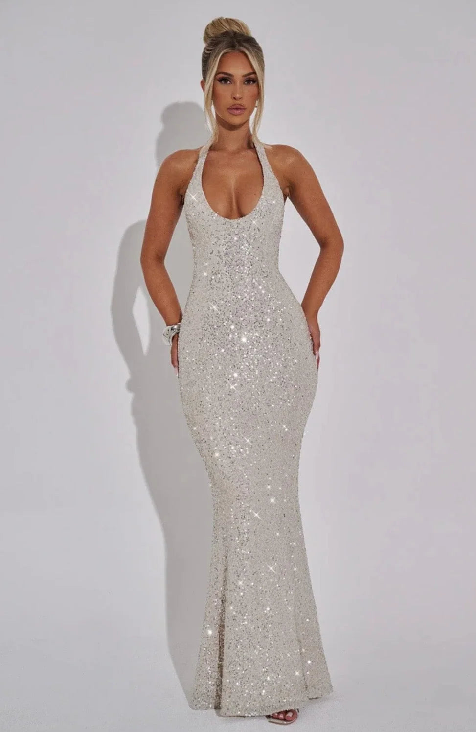 Your Show Stopping Sequin Maxi Dress