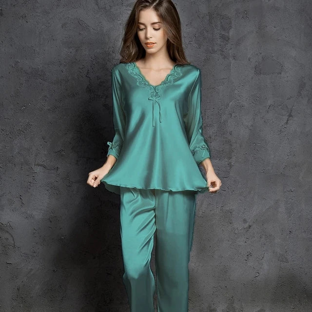 The Satin Dream Pajama Set