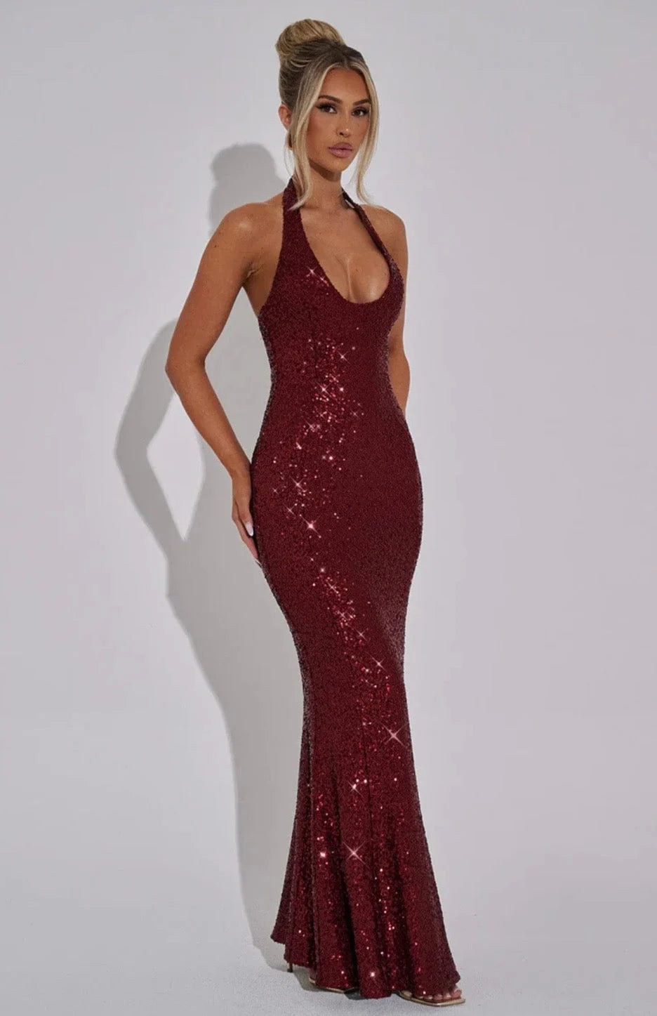 Your Show Stopping Sequin Maxi Dress