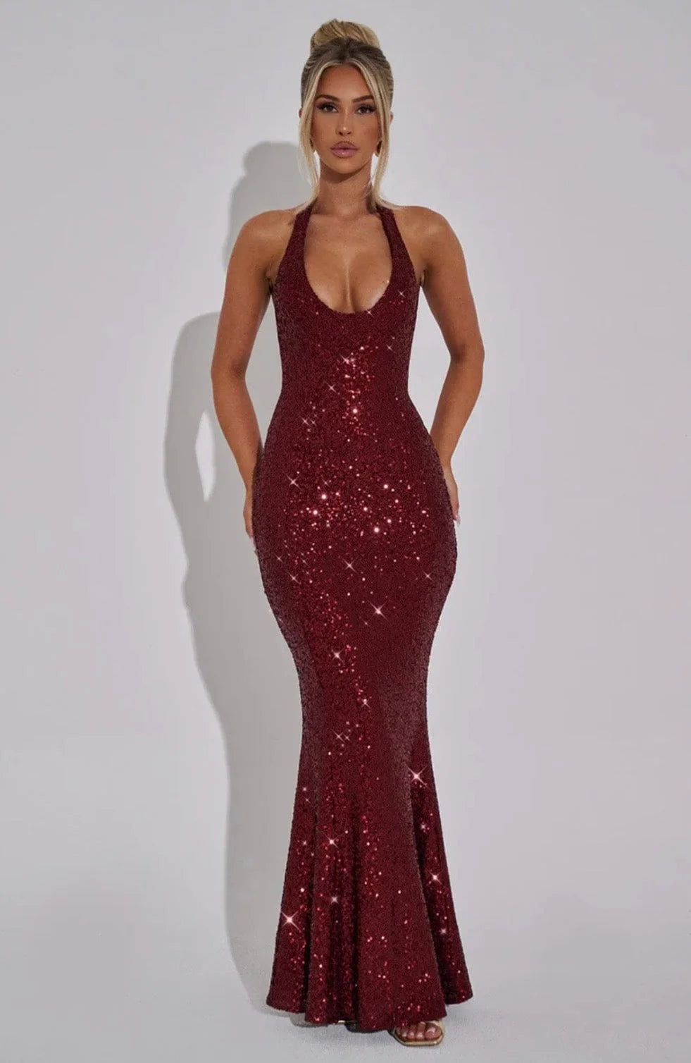 Your Show Stopping Sequin Maxi Dress