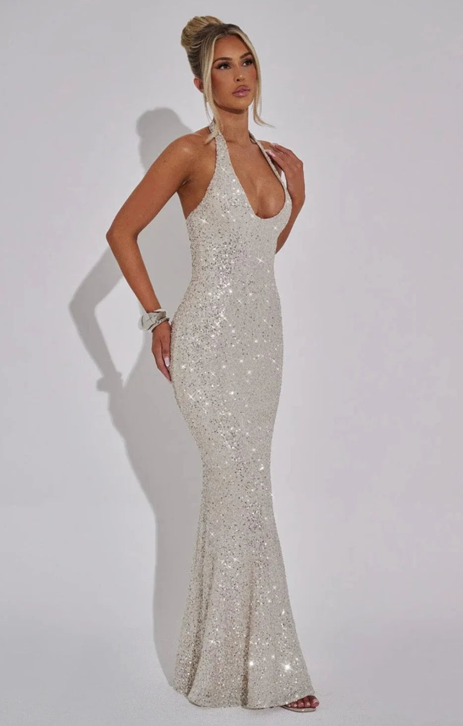 Your Show Stopping Sequin Maxi Dress