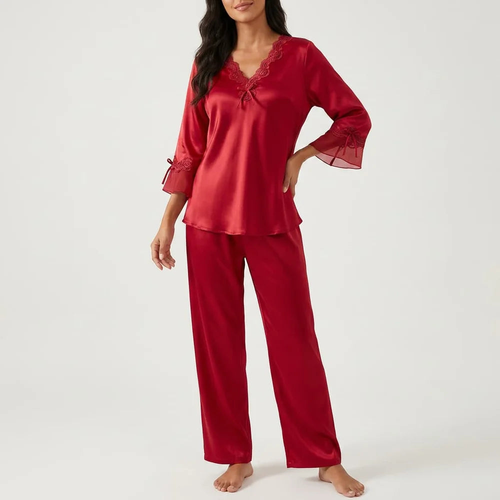 The Satin Dream Pajama Set